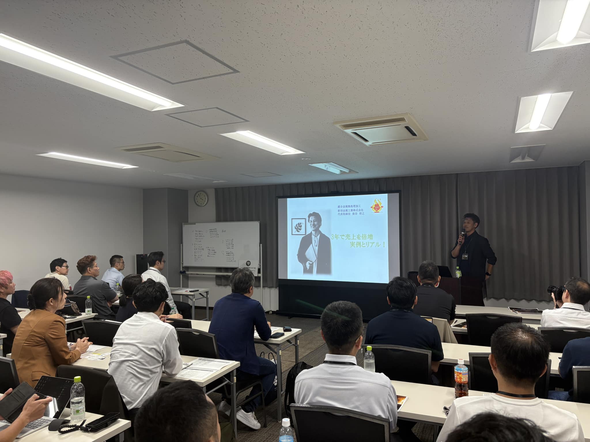 新羽金属工業　奥谷社長講演